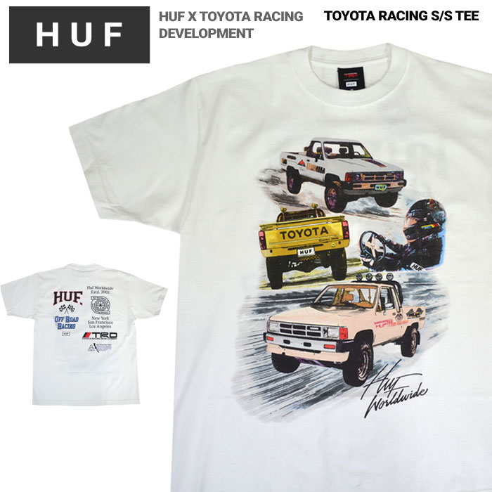 楽天市場割引クーポン配布中 HUF TRD ハフ トヨタレーシングデベロップメント Tシャツ TOYOTA