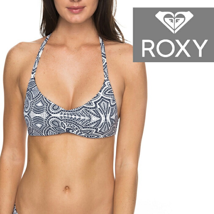 Roxy Girl Of The Sea Athletic Tri Bikini Top For