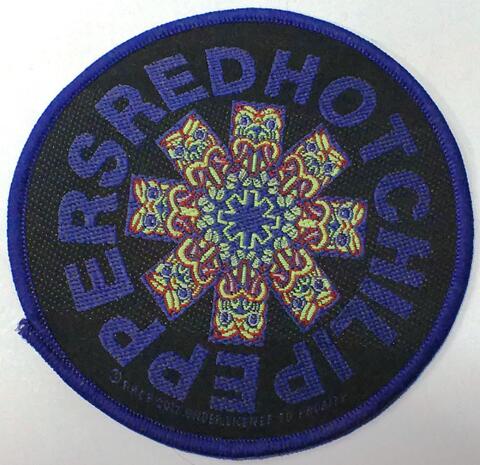 楽天市場RED HOT CHILI PEPPERSレッドホットチリペッパーズTOTEM布刺しゅうパッチバンドTシャツ NO