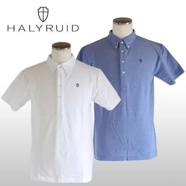 絶妙なデザイン ハリールイド halyruid クラブヘッド メンズ オガワゴルフ 店 ウエッジ 半袖ポロシャツ 新品 鹿の子bd