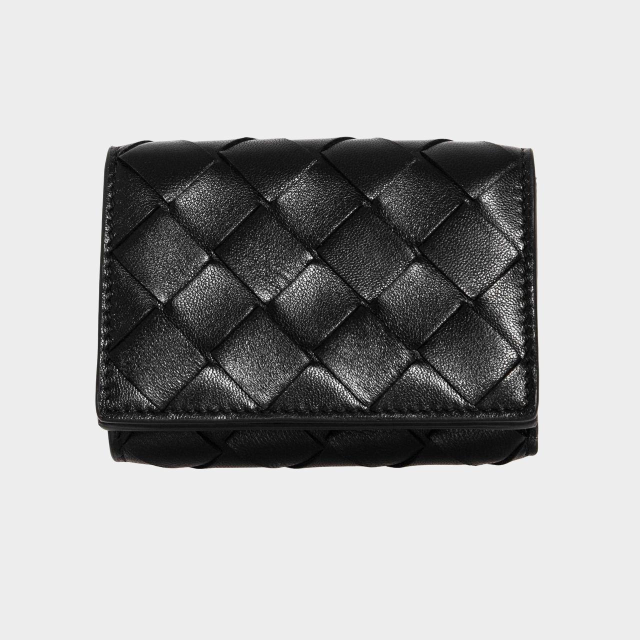 Bottega Veneta Intrecciato Tiny Tri Fold