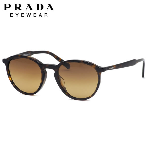 プラダ トータス Italy Prada In サングラス Pr05xsf 2au732 51サイズ 偏光サングラス ガラスレンズ べっ甲 デミ トータス ラウンド レトロ 小さめ おしゃれ Made In Italy メンズ レディース 電脳眼鏡プラダ サングラス 正規商品販売店 14時までのご注文で即日発送