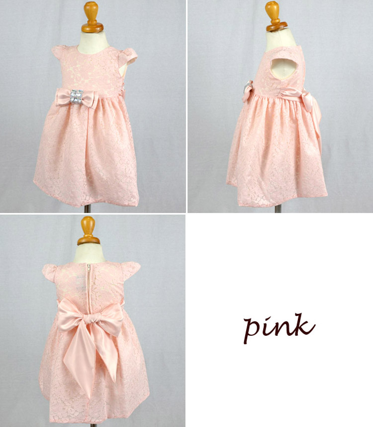 child 60-90cm ピンクグリーンケイラ of the baby dress four circle