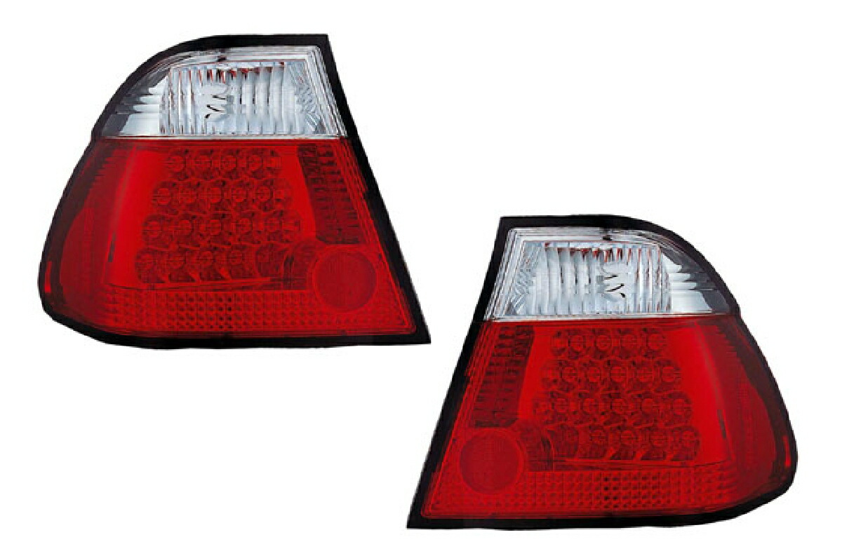 BMW AV25 AV30 E46 後期 送込 LEDクリスタルコンビテールランプ