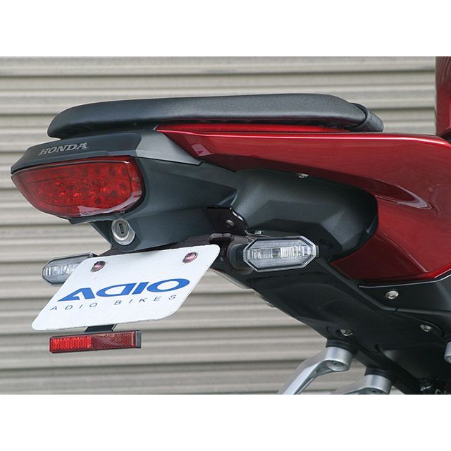 タイムセール！】】！！ADIO 外装パーツ CB125R フェンダー フェンダー パーツ フェンダーレスキット（スリムリフレクター付） アディオ：パークアップバイク  ADIO 店アディオ アディオ車用品·バイク用品 ADIO フェンダー 外装【安心発送】！！