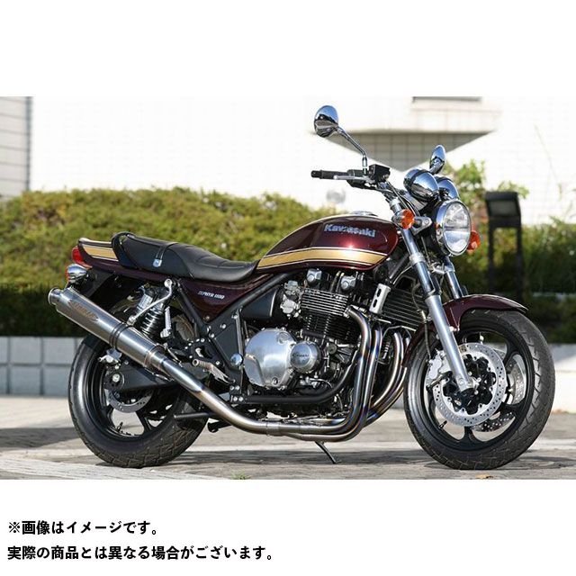 Striker Super Titan ゼファー1100 Titan マフラー本体 Striker Super Striker Striker 店ストライカー マフラー チタンフルエキゾースト カーボン ストライカー パークアップバイク マフラー本体