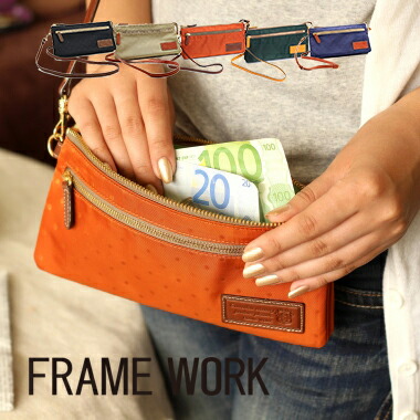 ポイント10倍 送料無料 ボヤージュ 財布 Jocomomora Frame Work Elle フレームワーク お財布ポシェット 長財布 ボヤージュ Smtb M 送料無料 プレゼント最適品 ブランド クリスマスプレゼント プリンセスバッグフレームワーク財布 Frame