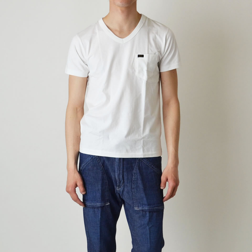 lee pack pocket v-neck t-shirts lt2193 new型号