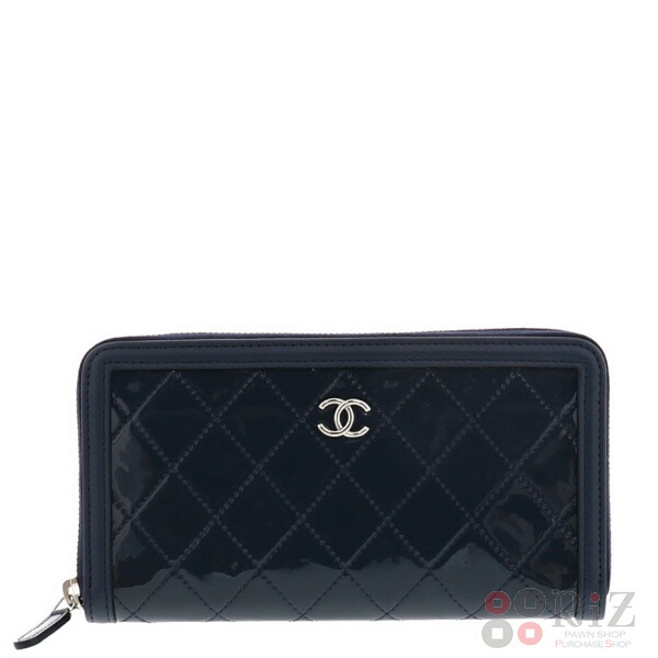 限定価格セール短納期の【】 CHANEL (シャネル) マトラッセ ラウンドファスナー長 ...