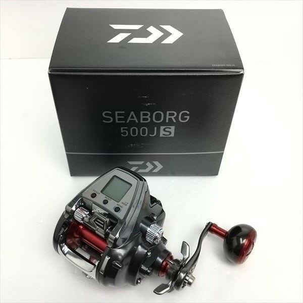 624 中古 未使用品 Daiwa 500js ダイワ シーボーグ 19 フィッシング シーボーグ 500js 00810012 電動リール 箱付 リサイクルビッグバン店