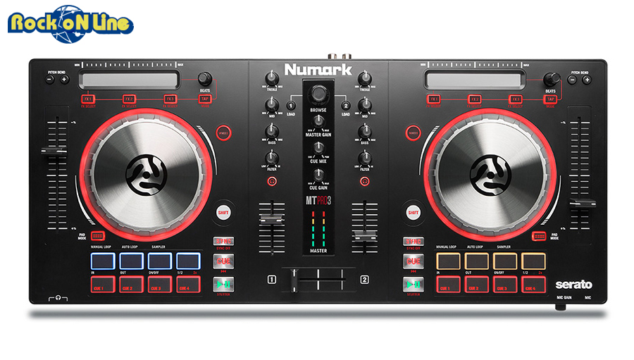 Numark ヌマーク Mixtrack 機材 Pro 3 Pcdj 機材 Studio Djコントローラー