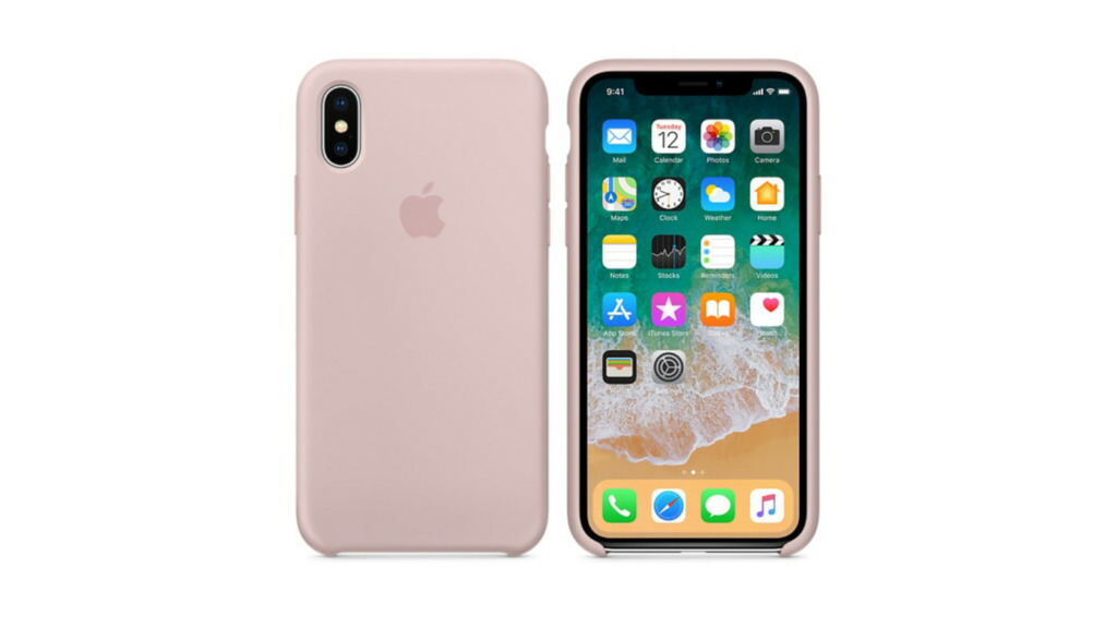 Apple Iphone Xs Max Silicone Case Pink Sand