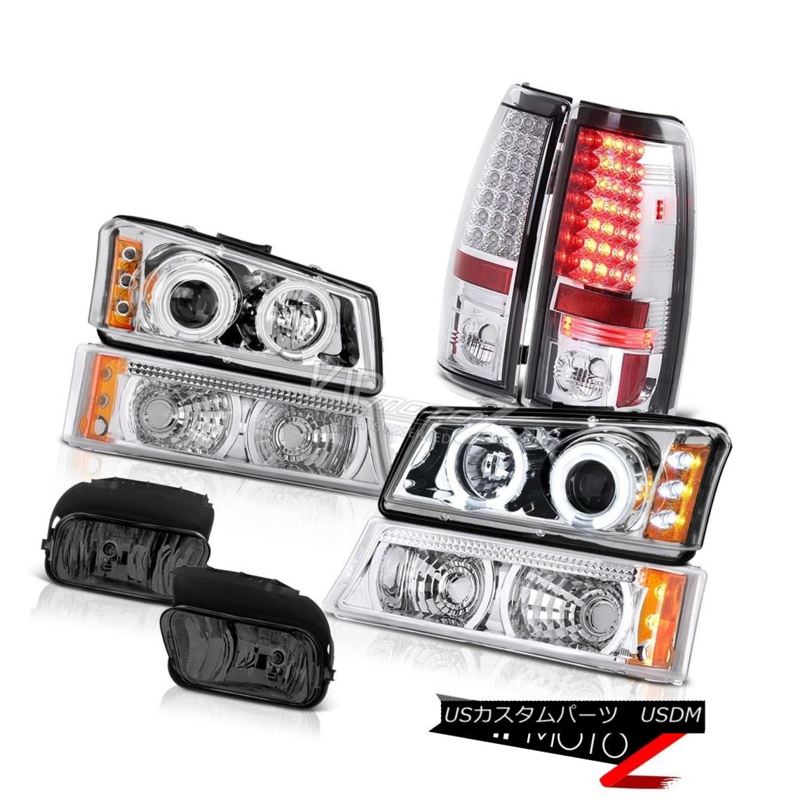 ヘッドライト Ccfl Headlight Silverado Angel Eye Turn Lt Signal Chrome Tail Headlight Lamp Foglamp 03 06 Silverado Lt Ccflヘッドライトエンジェルアイターンシグナルクロームテールランプフォグランプ03 06 Silverado Lt World倉庫 店車用品 バイク用品 車用品