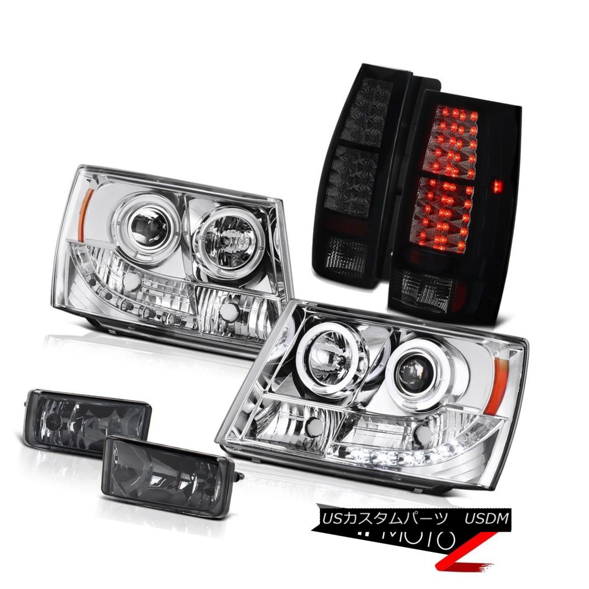 For 00-06 Chevy Tahoe//Suburban 5.3L SMD Bumper+Headlights LED Bulbs Tail Light