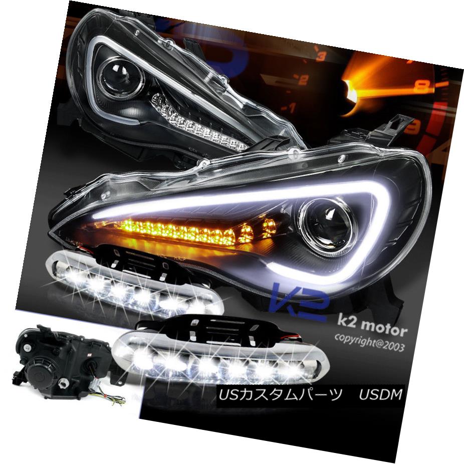 ヘッドライト For 12 17 Scion Fr S Toyota 86 ライト ランプ Black Projector Headlights Led メーカー直送即出荷 Signal Bumper Drl 12 17シオンfr S用トヨタ86黒プロジェクターヘッドライト Led信号 バンパーdrl World倉庫 店車用品 バイク用品 車用品 Projector