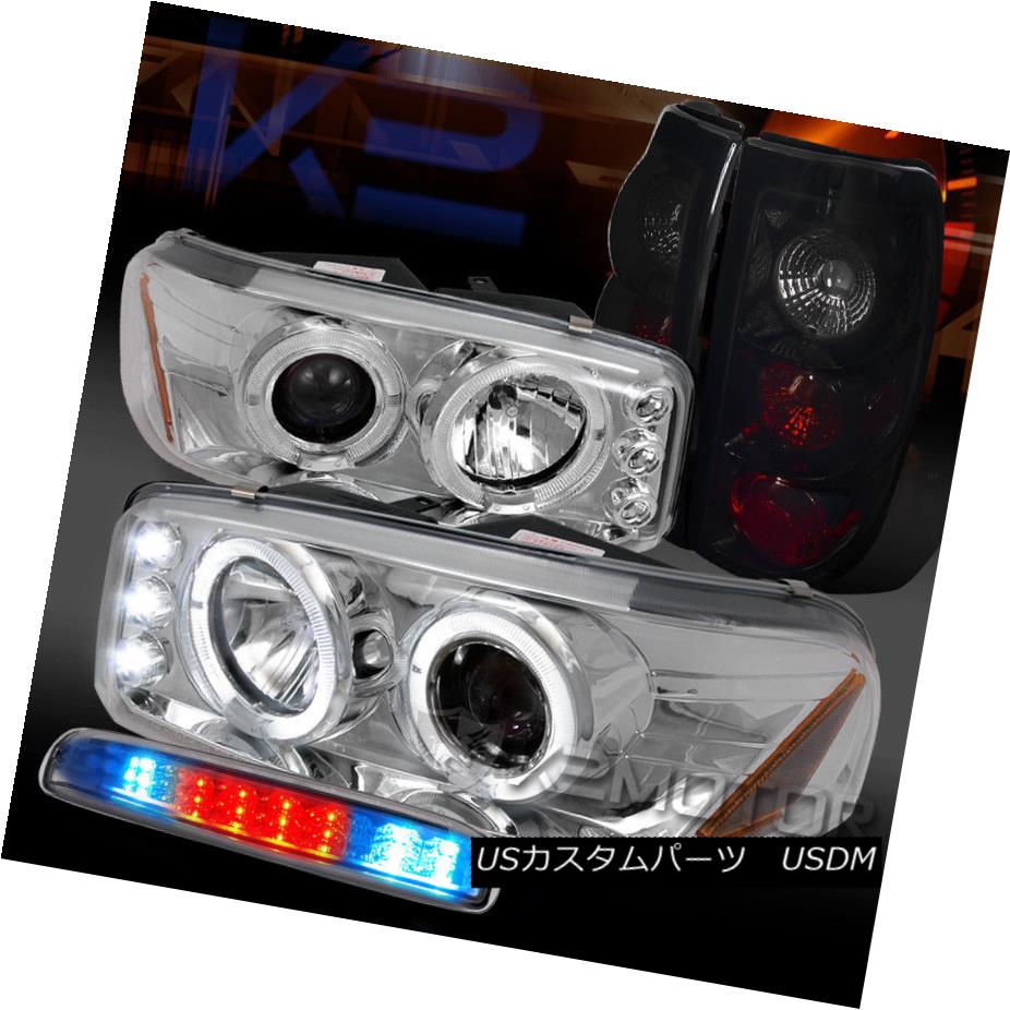 ヘッドライト ヘッドライト Gmc Lamp 99 03 Sierra Chrome Projector Gmc Headlights Led 3rd Brake Piano Black Tail Lamp Gmc 99 03シエラクロームプロジェクターヘッドライト Led 3番ブレーキ ピアノブラックテールランプ World倉庫 店車用品 バイク用品 車用品