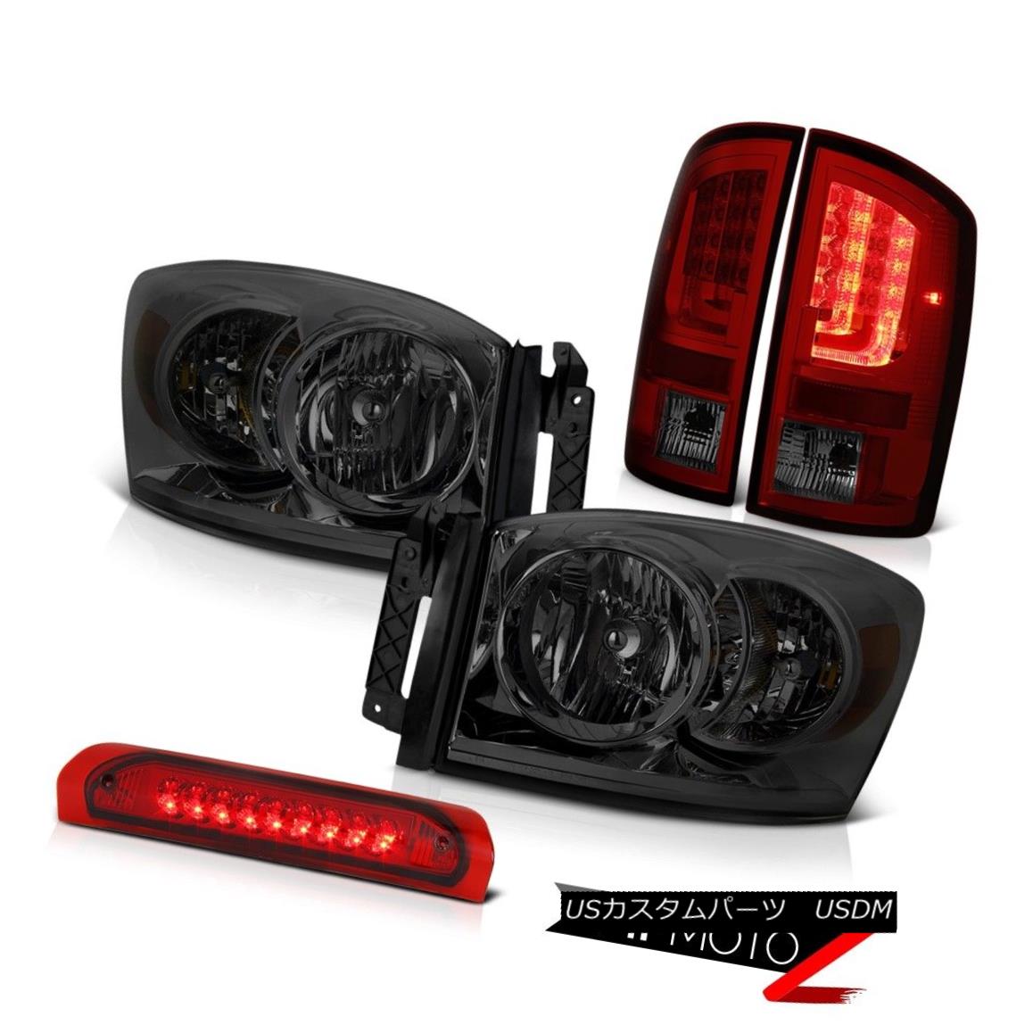 Ram Dodge Tail 07 08 Lights テールライト Slt 1500 07 08 Red パーツ High Smoked Lights Headlamps Stop Light 07 08ダッジラム1500 Sltスモークレッドテールライトヘッドランプハイstopライト World倉庫 店車用品 バイク用品 車用品 パーツ