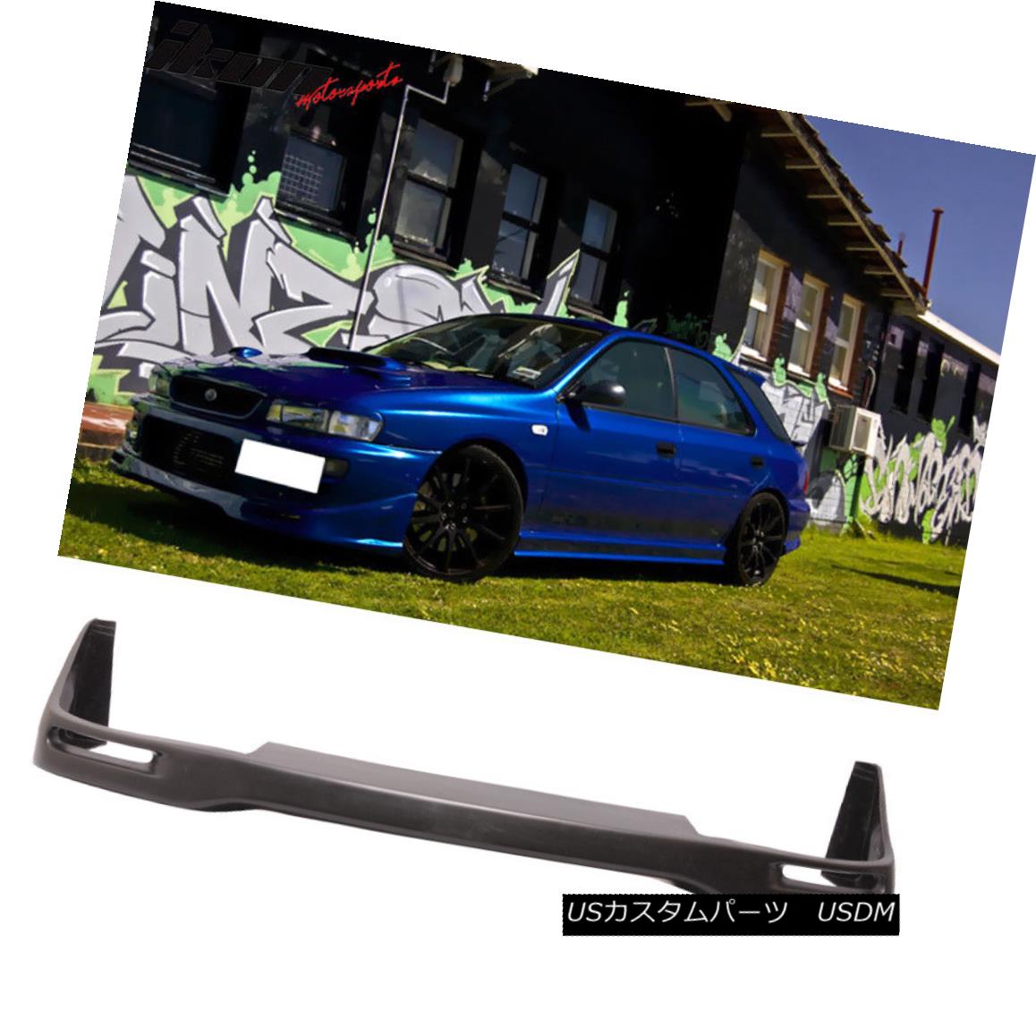 Fit 97-01 Subaru Impreza WRX STI Urethane Front Bumper Lip