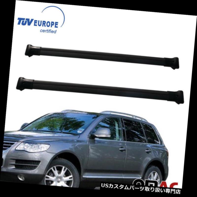for VOLKSWAGEN TOUAREG 2010 ALUMINIUM TOP ROOF RAILS RACK CROSS BARS