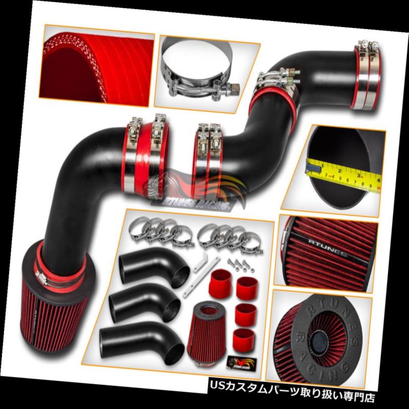 New Red 6/" 152mm Inlet Truck Cold Air Intake Cone Replacement Dry Air Filter