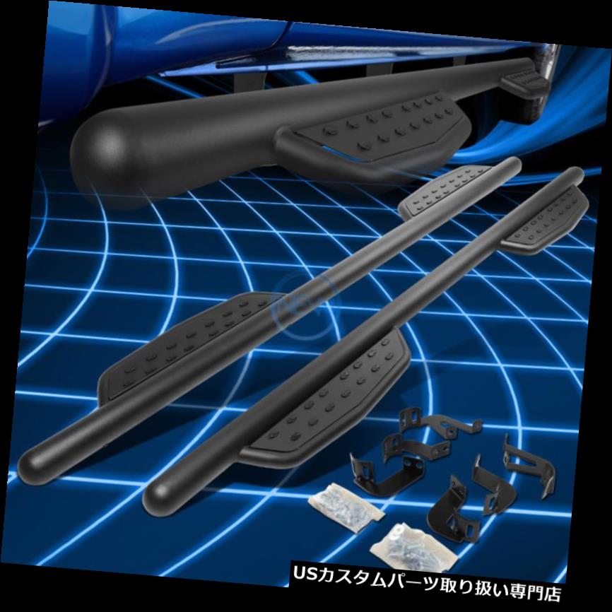 3/"Matte Black Running Board Step Nerf Bars for 2005-2017 Toyota Tacoma Crew Cab