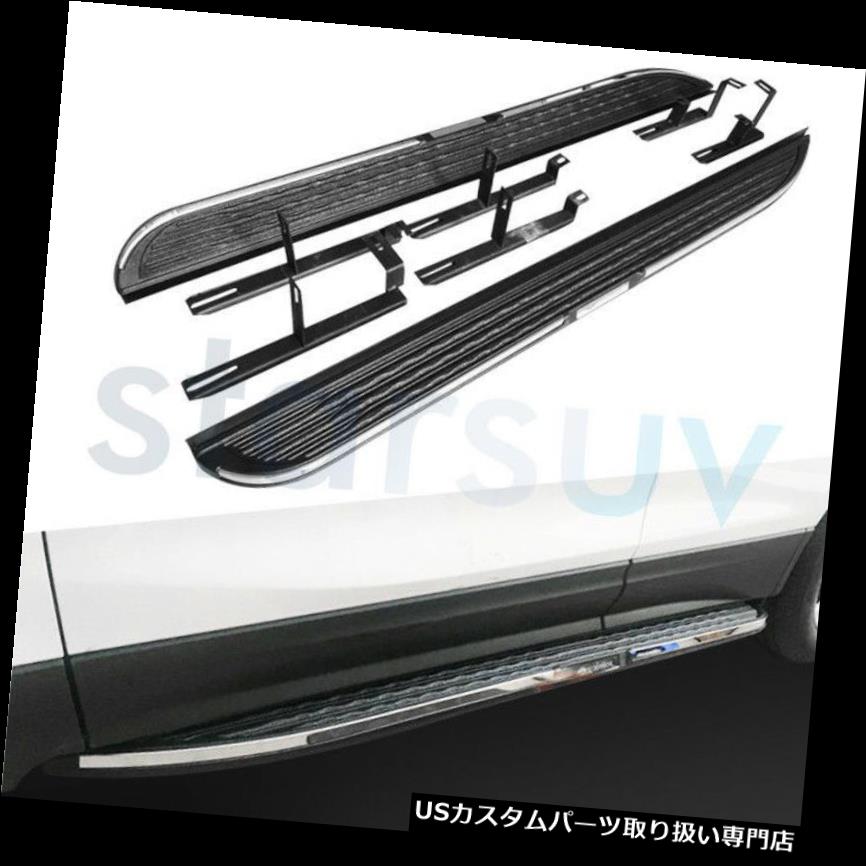 サイドステップ 車用品 2 シボレーequinox Nerf 18ランニングボードnerfバー2 Pcs用プラットフォームサイドステップ Platform Side Step For Chevrolet Equinox 18 Running Board Nerf Bar 2 Pcs World倉庫 店車用品 バイク用品 車用品 パーツ 外装 エアロ