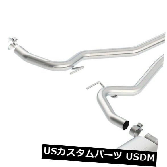 Atakキャットバックエキゾーストシステムは15 マスタングに適合 パーツ Cat Back Borla 15 Borla Atak Exhaust System Exhaust 15 車用品 輸入マフラー Fits Mustang World倉庫 店車用品 バイク用品 パーツ 排気系パーツ マフラー