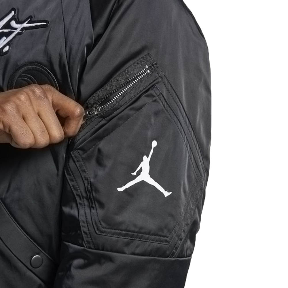 jordan乔丹茄克套衫运动服饰最大j-1波恩酒吧黑色av5998-010