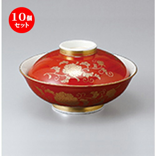 10個セット 蓋物 和食器赤巻唐草平蓋向 神具16 7 X 9cm 料亭旅館和食器飲食店業務用 せともの本舗お店からご自宅まで 季節を問わず 様々なシーンでご利用いただける商品です 料亭旅館和食器飲食店業務用