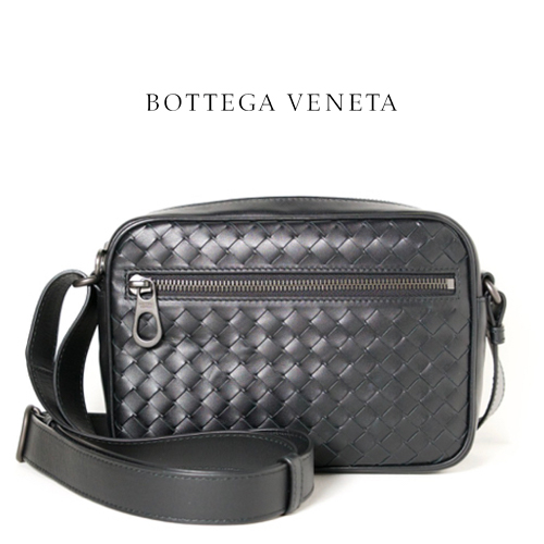 メンズ ショルダーバッグ ブラック ボッテガヴェネタ Veneta Bottega 信頼 即納品 迅速 ボールペン 新品正規品 V4651 ブラック 斜め掛け可 レザー イタリア製 1000 イントレチャート 本革 ミニバッグ ボディバッグ 黒 本物保証 レディース兼用 Shiba流