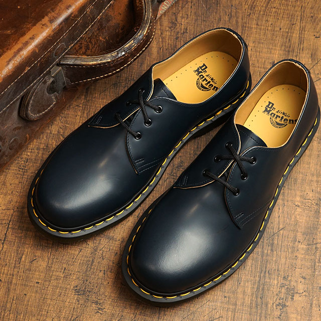 ドクターマーチン Dr Martens キーン 3ホールシューズ 1461z Ss メンズ レディース ローカット メレル 靴 ケルティ Navy Smooth ネイビー系 E Ts Shoetimeレビューで500円cpプレゼント 日本正規品 Drmartens ドクターマーチン 3ホールシューズ