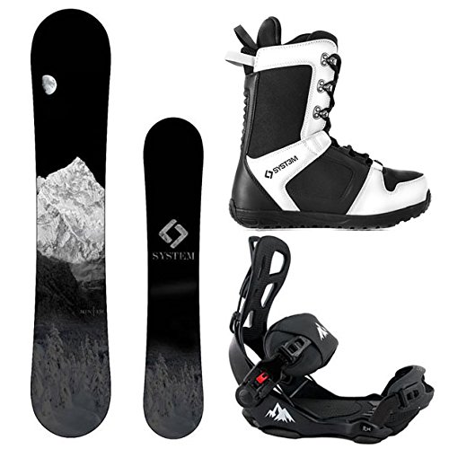 snowboard boots and bindings package