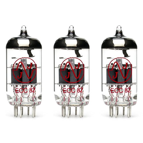 楽天市場真空管 ギターベース アンプ 海外 輸入 Three Pack of JJ ECC82 12AU7 Preamp