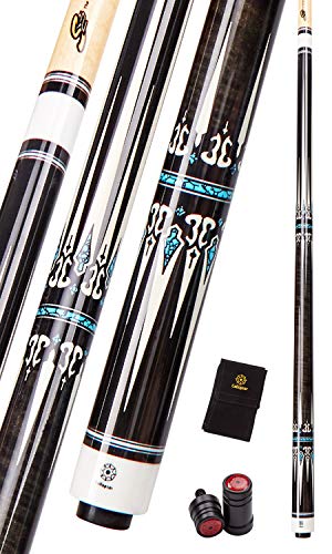 Collapsar Cxt Pool Cue With Soft Case Black With