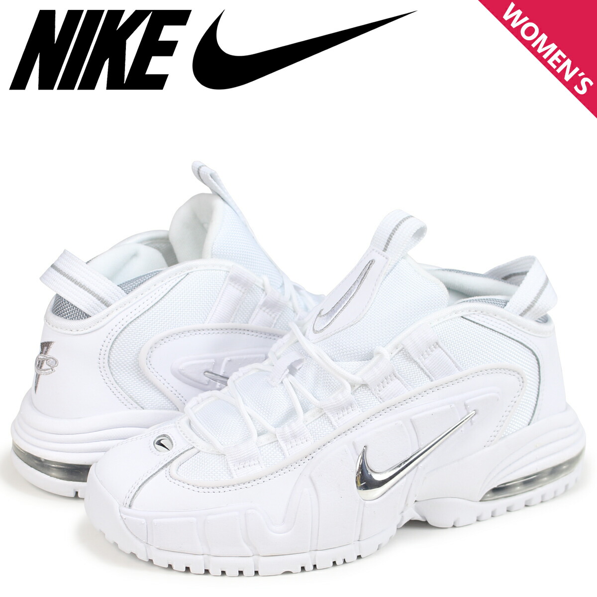 耐克nike空气最大便士女士运动鞋air max penny le gs 315519-100白