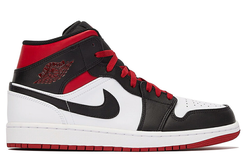 Nike Air Jordan Mid Dq White Gym Red Black