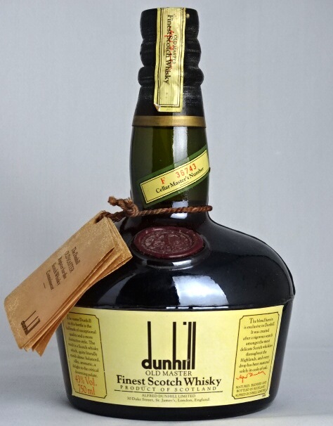 ml 43度dunhill old master finest scotch whisky苏格兰威干忌a05297