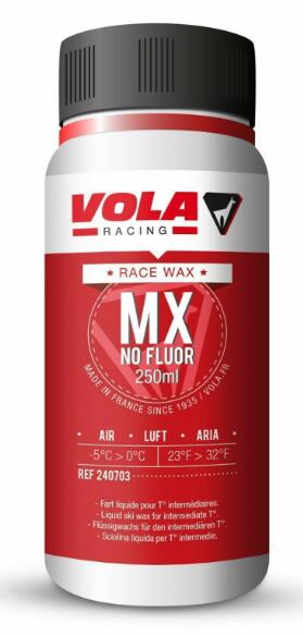 楽天市場24 25 VOLA ボラMX NO FLUOR 250ml RED 240703液体リキッドワックス ノーフッ素 レーシング