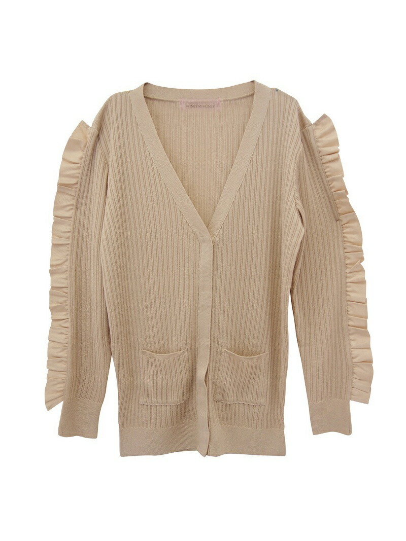 frill longcardigan frill longcardigan