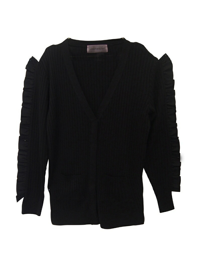 frill longcardigan frill longcardigan