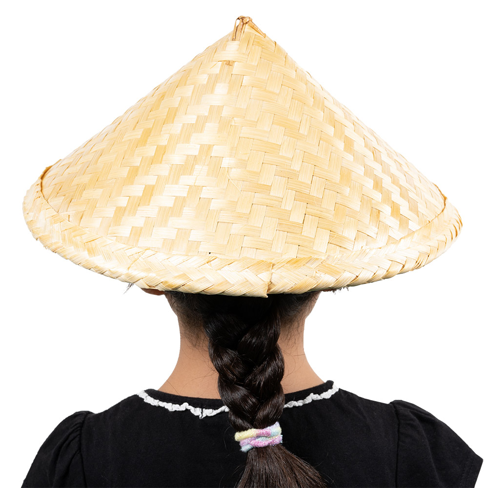 斗笠越南竹斗笠伞朝拜钓鱼盖子钓鱼事情帽子朝拜朝拜ohenro三角笠]