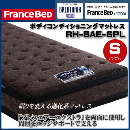 全商品p５倍 フランスベッド Reha Tech ボディコンディショニングマットレスrh Bae Splrh Bae Spl Fb Sシングルサイズインテリア 寝具 羽毛布団 布団 送料無料 ベッド ファブリック 新生活 快適 お祝い ギフト プレゼント 贈り物 羽毛布団羽毛ファクトリーすやすや