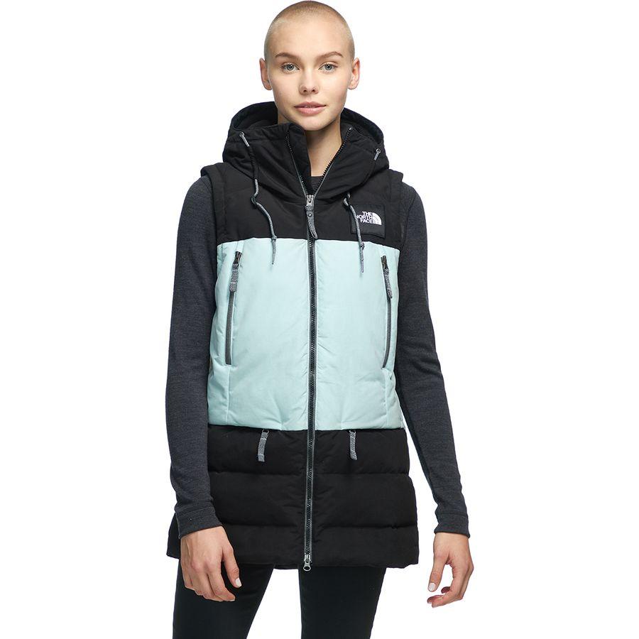 取寄 ノースフェイス トリーバーチ レディース 通販 パリー ダウン ベスト The North Face パリー Women Pallie Down Vest Tnf Black Cloud Blue スウィートラグ ハイキング 登山 マウンテン アウトドア ウェア アウター 山ガール ファッション ブランド