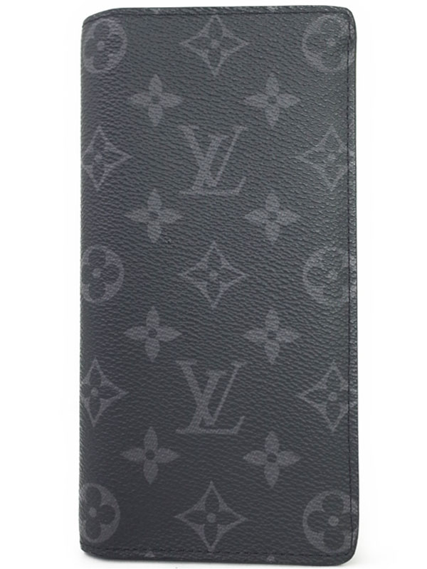 Louis Vuitton ルイヴィトン モノグラム エクリプス ポルトフォイユ オンライン時計 ブラザ M61697 メンズ ルイヴィトン 二つ折り長 財布 1週間保証 買取 B03b H13a 高山質店