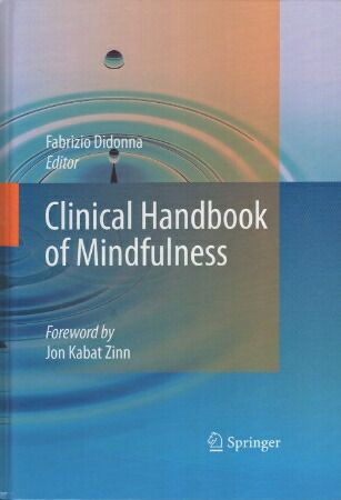 Clinical Handbook Of Mindfulness Fabrizio Didonna