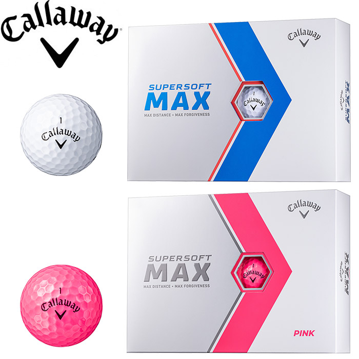 楽天市場キャロウェイ スーパーソフト マックス ボール 2023 1ダース 日本仕様 Callaway SUPERSOFT MAXボール