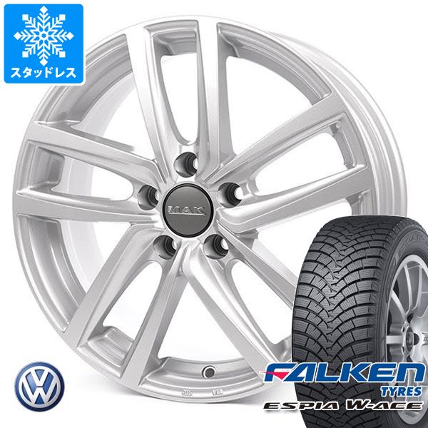 VW パサート 3C系用 スタッドレス スタッドレス ファルケン エスピア エスピア ダブルエース ダブルエース 205/55R16 91H MAK  ドレスデン タイヤホイール4本セット：タイヤ１番今だけ送料無料！ スタッドレスタイヤ ホイール 新品4本セット 205/55/16 205-55-16