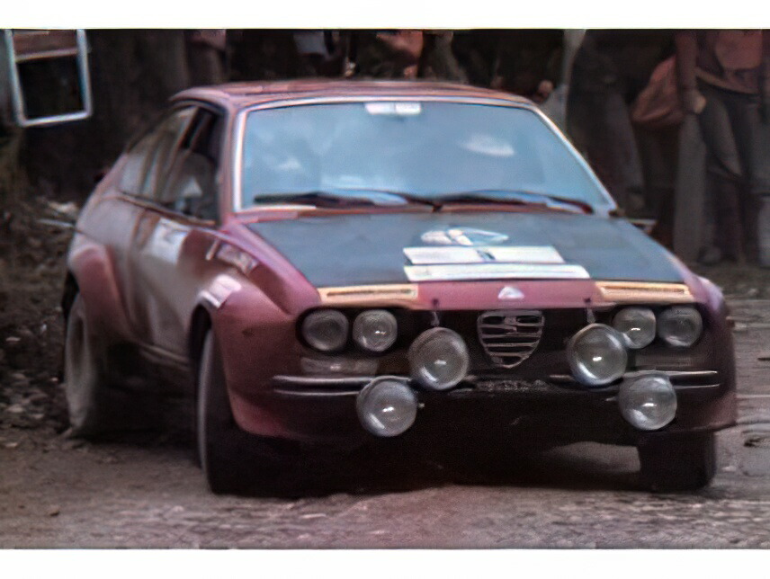 Alfa Romeo Alfetta Gt Gr N Rd Rally Tour De