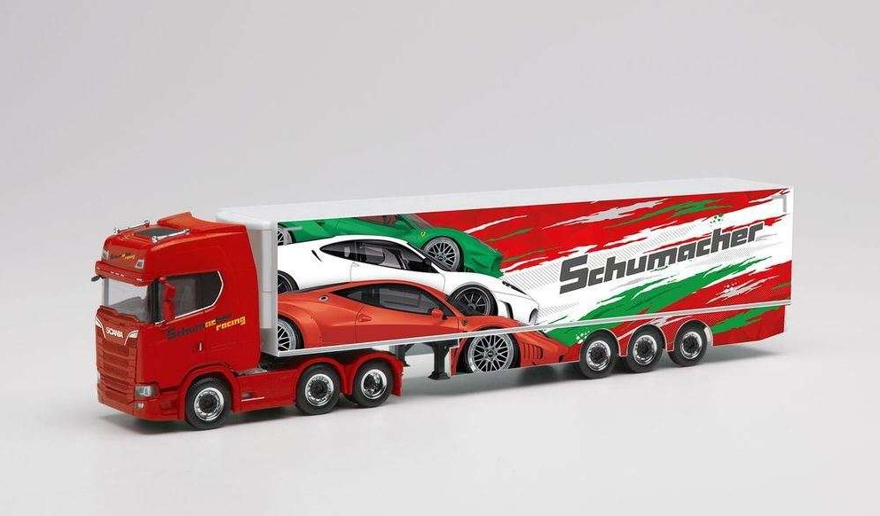 Herpa Schumacher W Rselen Scania Cs Hd Refrigerated Box