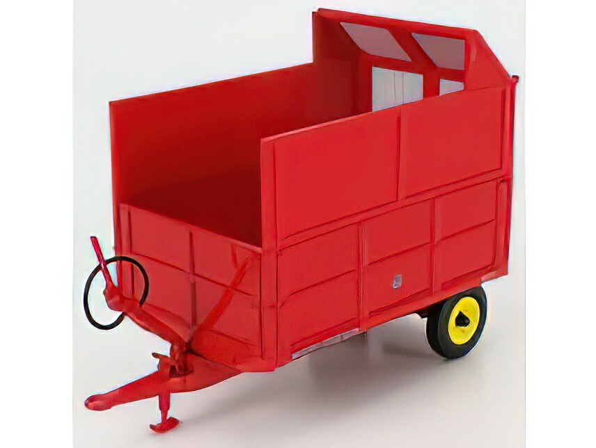 Massey Ferguson Mf Ton Hydraulic Tipping Trailer Red